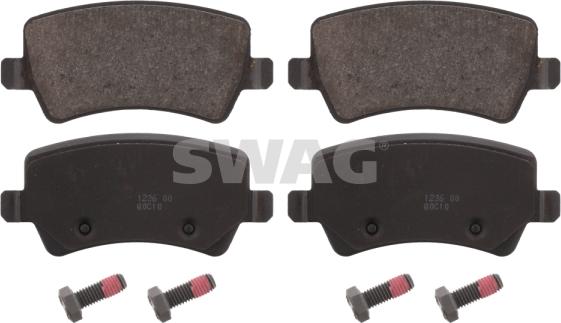 Swag 50 91 6625 - Brake Pad Set, disc brake autospares.lv
