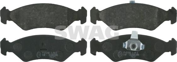 Swag 50 91 6042 - Brake Pad Set, disc brake autospares.lv