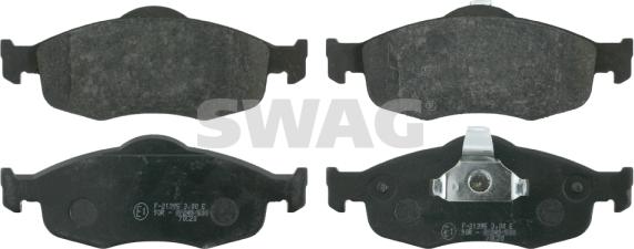 Swag 50 91 6202 - Brake Pad Set, disc brake autospares.lv