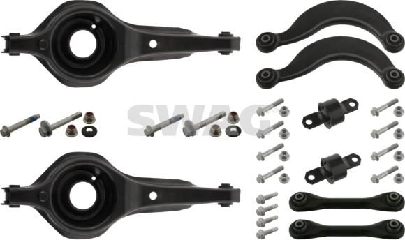 Swag 50 93 8666 - Rod / Strut, wheel suspension autospares.lv