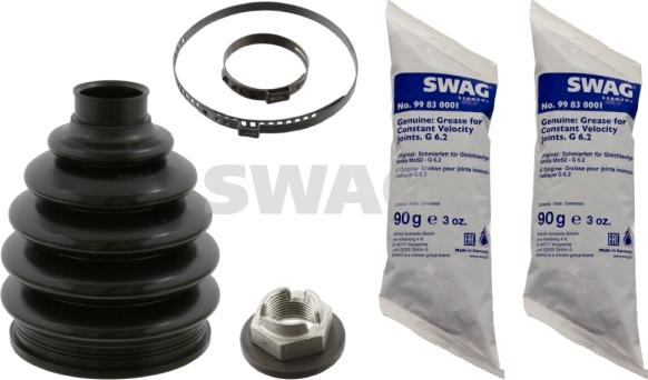 Swag 50 92 2980 - Bellow, drive shaft autospares.lv