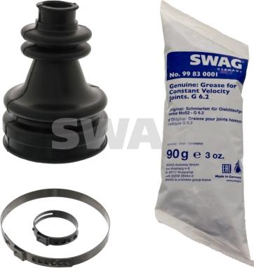 Swag 50 10 0292 - Bellow, drive shaft autospares.lv