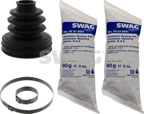 Swag 50 10 0214 - Bellow, drive shaft autospares.lv