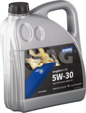 Swag 50 10 1151 - Engine Oil autospares.lv