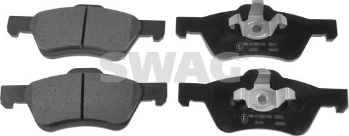 Swag 50 11 6071 - Brake Pad Set, disc brake autospares.lv