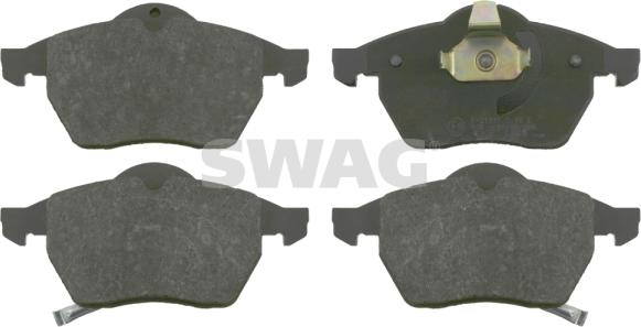 Swag 57 91 6513 - Brake Pad Set, disc brake autospares.lv