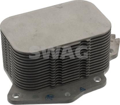 Swag 64 10 0545 - Oil Cooler, engine oil autospares.lv