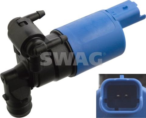 Swag 64 10 3392 - Water Pump, headlight cleaning autospares.lv