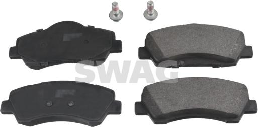 Swag 64 11 6424 - Brake Pad Set, disc brake autospares.lv