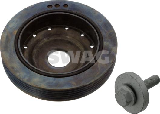 Swag 60 94 5179 - Belt Pulley, crankshaft autospares.lv