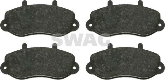 Swag 60 91 6494 - Brake Pad Set, disc brake autospares.lv