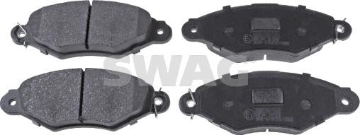 Swag 60 91 6441 - Brake Pad Set, disc brake autospares.lv