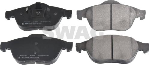 Swag 60 91 6427 - Brake Pad Set, disc brake autospares.lv
