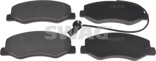 Swag 60 91 6819 - Brake Pad Set, disc brake autospares.lv