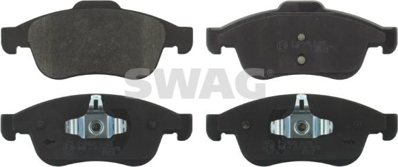 Swag 60 91 6783 - Brake Pad Set, disc brake autospares.lv