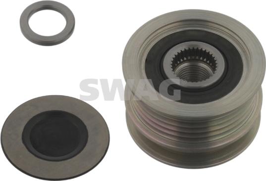 Swag 60 93 0068 - Pulley, alternator, freewheel clutch autospares.lv