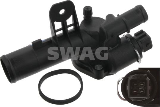 Swag 60 93 2651 - Coolant thermostat / housing autospares.lv