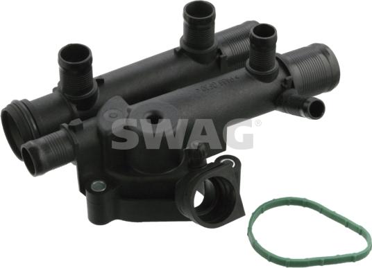 Swag 60 10 6074 - Coolant thermostat / housing autospares.lv