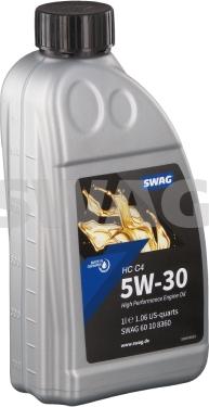 Swag 60 10 8360 - Engine Oil autospares.lv