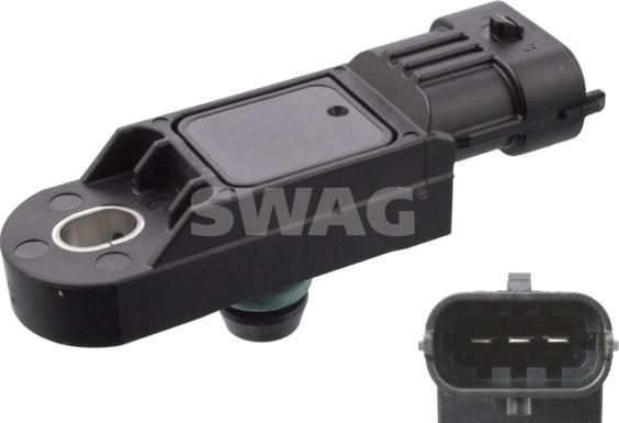 Swag 60 10 3603 - Sensor, boost pressure autospares.lv
