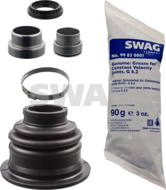 Swag 60 10 2503 - Bellow, drive shaft autospares.lv