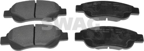 Swag 62 91 6589 - Brake Pad Set, disc brake autospares.lv