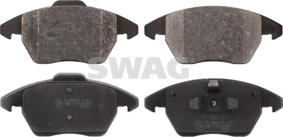 Swag 62 91 6850 - Brake Pad Set, disc brake autospares.lv