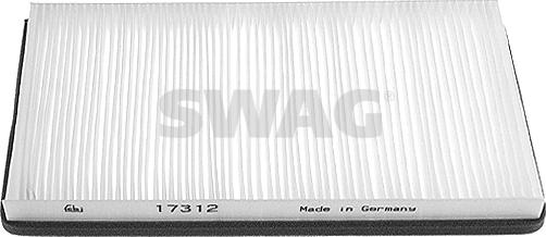 Swag 62 91 7312 - Filter, interior air autospares.lv