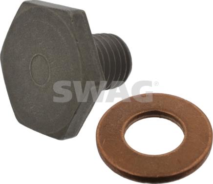 Swag 62 93 8218 - Sealing Plug, oil sump autospares.lv