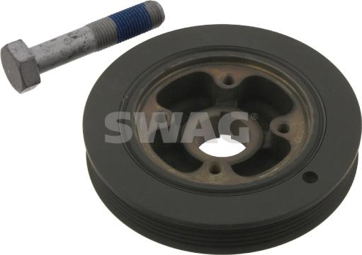 Swag 62 93 3793 - Belt Pulley, crankshaft autospares.lv