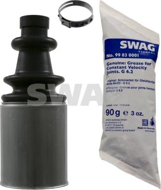 Swag 62 92 2019 - Bellow, drive shaft autospares.lv