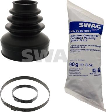 Swag 62 10 0290 - Bellow, drive shaft autospares.lv