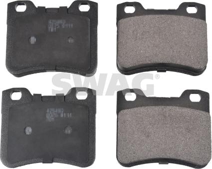 Swag 62 11 6041 - Brake Pad Set, disc brake autospares.lv