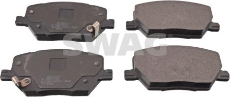 Swag 19 11 6381 - Brake Pad Set, disc brake autospares.lv