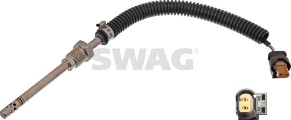 Swag 10 94 9298 - Sensor, exhaust gas temperature autospares.lv