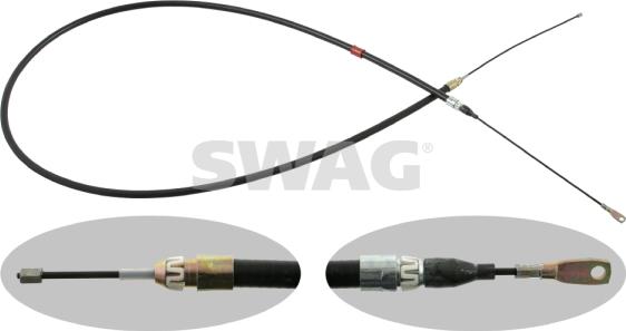 Swag 10 90 1667 - Cable, parking brake autospares.lv
