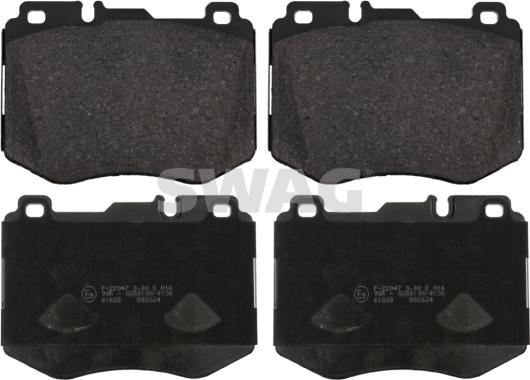 Swag 10 91 6986 - Brake Pad Set, disc brake autospares.lv