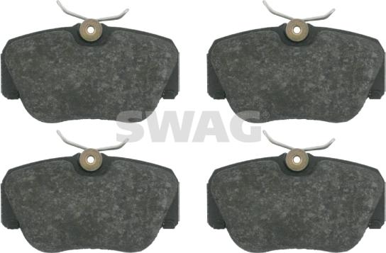 Swag 10 91 6061 - Brake Pad Set, disc brake autospares.lv