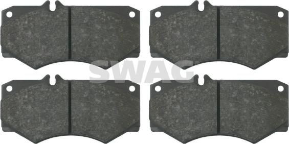 Swag 10 91 6033 - Brake Pad Set, disc brake autospares.lv