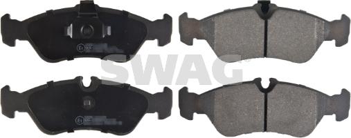 Swag 10 91 6160 - Brake Pad Set, disc brake autospares.lv