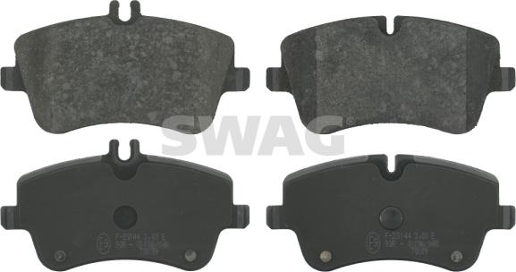 Swag 10 91 6378 - Brake Pad Set, disc brake autospares.lv