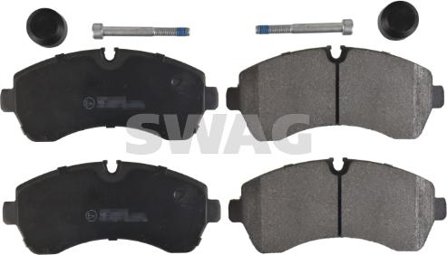 Swag 10 91 6753 - Brake Pad Set, disc brake autospares.lv