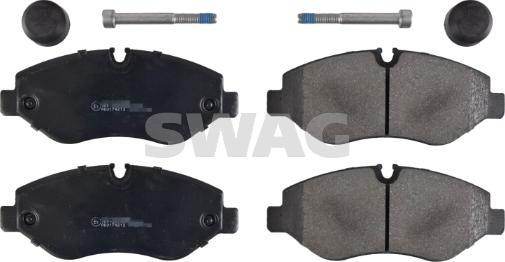 Swag 10 91 6710 - Brake Pad Set, disc brake autospares.lv