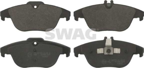 Swag 10 91 6736 - Brake Pad Set, disc brake autospares.lv