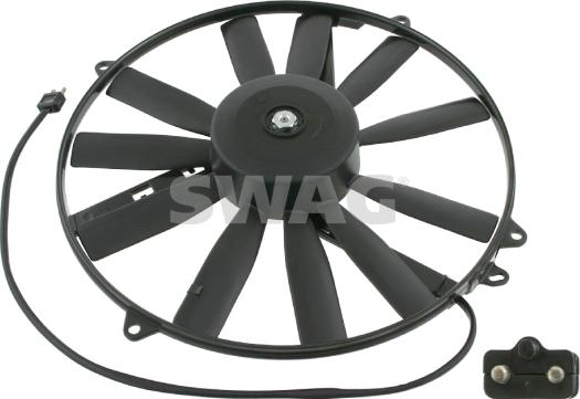 Swag 10 91 8932 - Fan, A / C condenser autospares.lv