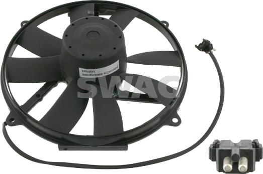 Swag 10 91 8929 - Fan, A / C condenser autospares.lv