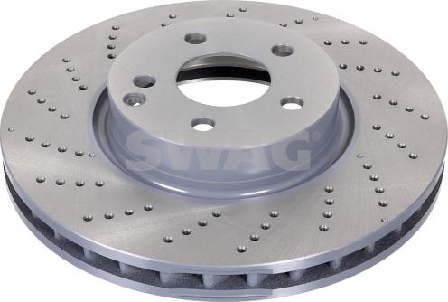 Swag 10 93 0553 - Brake Disc autospares.lv