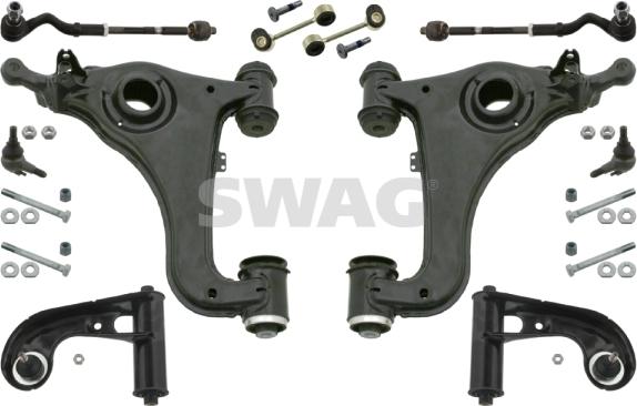 Swag 10 93 8498 - Repair Kit, wheel suspension autospares.lv
