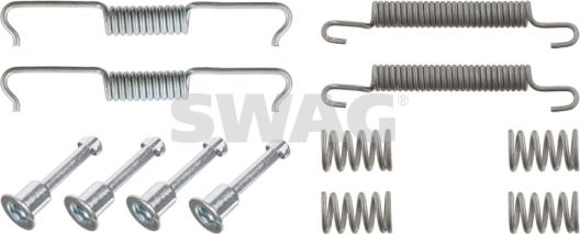 Swag 10 92 9225 - Accessory Kit, brake shoes autospares.lv