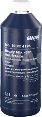 Swag 10 92 4196 - Antifreeze autospares.lv